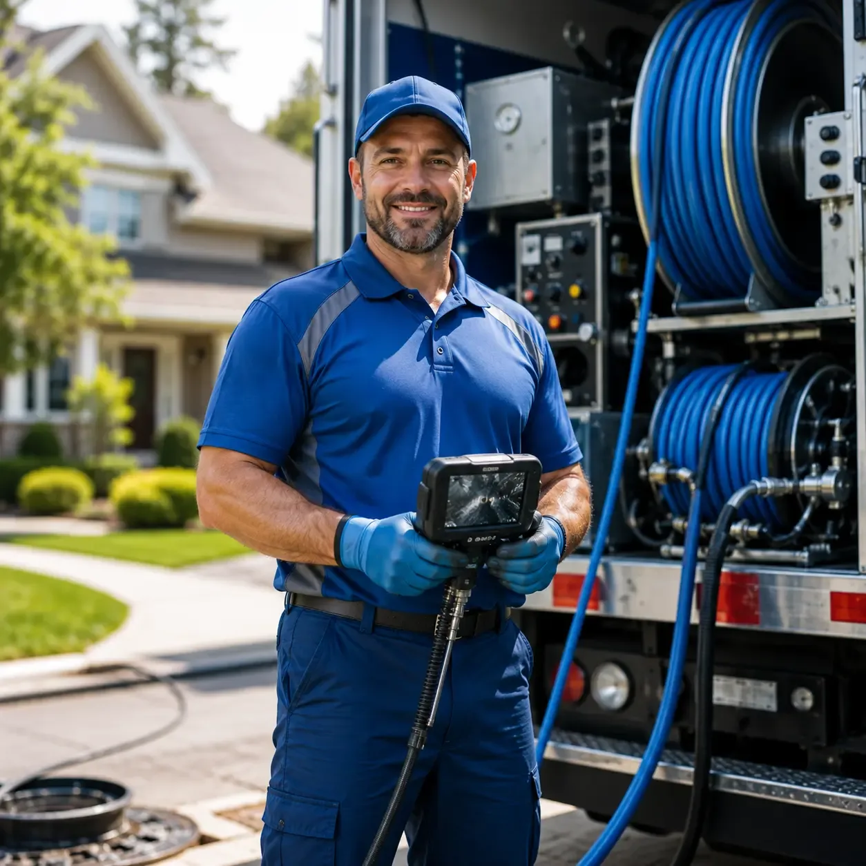 Local outdoor drain cleaning specialists in Brunsville, IA